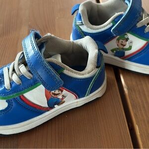 Kids Blue Character Sneakers